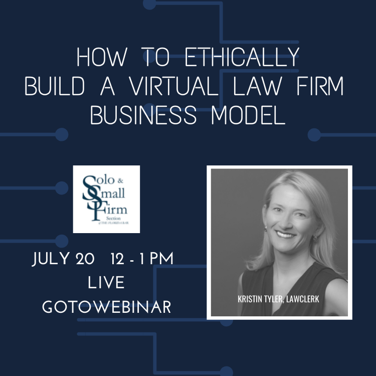 Build a virtual law firm (ethically).