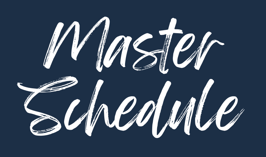 Master Schedule