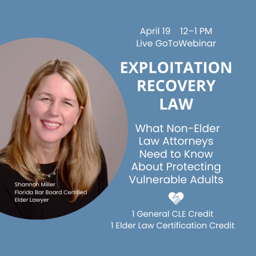 Exploitation Recovery Law CLE