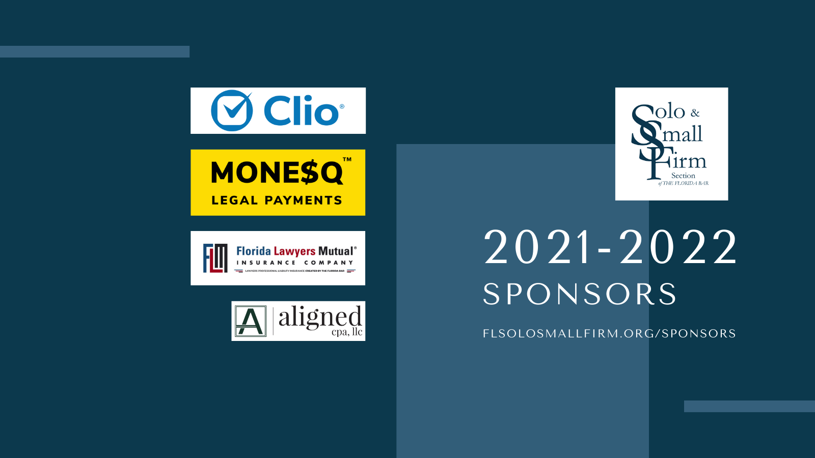 Solo & Small Firm Section Sponsors