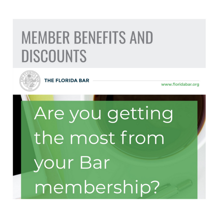 Image of the words Are you gettin the most from your Bar membership?